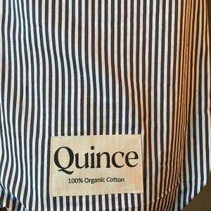 Quince Organic Cotton Queen Duvet Cover